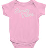 soccer vibes Baby Onesie