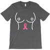 breast with pink ribbon T-Shirt