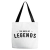 Life Begins at Forty 1978 the Birth of Legends Tote Bags