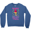 birthday troll mommy Crewneck Sweatshirt