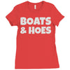 boats and hoes Ladies Fitted T-Shirt