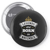 Legends Are Born In November Pin-back button