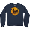 down rowdy the dog Crewneck Sweatshirt