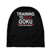 train insaiyan gym training to beat goku or krillin dbz dragon ball z Baby Beanies
