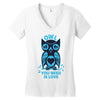 owl you need is love Women's V-Neck T-Shirt