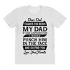 Dear Dad Thanks for Being My Dad All Over Women's T-shirt