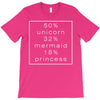 50 % unicorn (White) T-Shirt