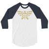 henna hylian symbol 3/4 Sleeve Shirt