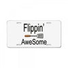 flippin awesome cooking greeting License Plate