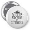 queens are born in september (2) Pin-back button