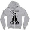 Princesses Are Born In August Zipper Hoodie