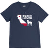 californian boxer lover V-Neck Tee