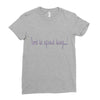 don't be afraid Ladies Fitted T-Shirt