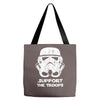 support the troops Tote Bags