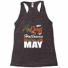 Halloween Kings Are Born In May Racerback Tank