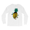 pineapple skateboarding Long Sleeve Shirts