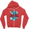 by the power of literature Zipper Hoodie
