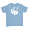 panda bear sticker vinyl decal   cute animal art car window bumper Youth Tee