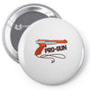 pro gun Pin-back button