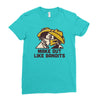 make out like bandits Ladies Fitted T-Shirt
