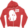 boo (2) Zipper Hoodie