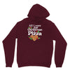 all i want for christmas is pizza Unisex Hoodie
