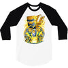 follow the friar   design two 3/4 Sleeve Shirt