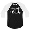 feminist witch 3/4 Sleeve Shirt