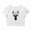 Deer With Diamond Crop Top