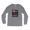 I Love My Big Brother Long Sleeve Shirts