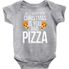 all i want for christmas is you and pizz Baby Bodysuit
