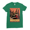 visit mordor Ladies Fitted T-Shirt