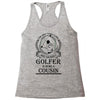 Golfer Cousin Racerback Tank
