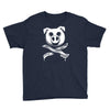 pig bacon cross bones pirate Youth Tee