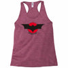 red batman Racerback Tank
