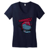 squirrel Women's V-Neck T-Shirt