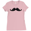 mustache Ladies Fitted T-Shirt