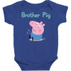 peppa pig brother pig Baby Bodysuit
