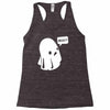 halloween boo Racerback Tank