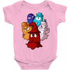 pac man ghost monsters Baby Onesie