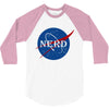 nerd 3/4 Sleeve Shirt