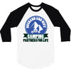 camping for life;Husband and wife 3/4 Sleeve Shirt