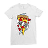 true love pizza 2 Ladies Fitted T-Shirt