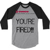 back to the future you are fired 3/4 Sleeve Shirt