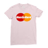 hustle hard Ladies Fitted T-Shirt