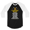Camping Rules 3/4 Sleeve Shirt