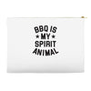 bbq spirit animal Accessory Pouches