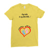 Say Hello to My Little BB Ladies Fitted T-Shirt