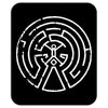 westworld maze Mousepad