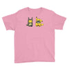 totoro &amp; pikachu onesie Youth Tee